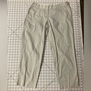 J. Crew Stretch Women’s Size 6 Beige Capri Pants